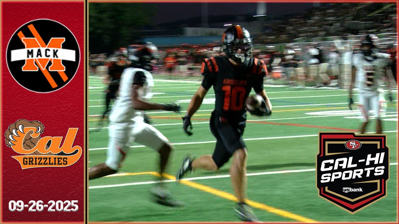 McClymonds at California Football | EXTENDED HIGHLIGHTS (09/26/25)