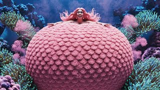 Female Inflation Transformations Into Mermaid Princess Watch Me Blow Up