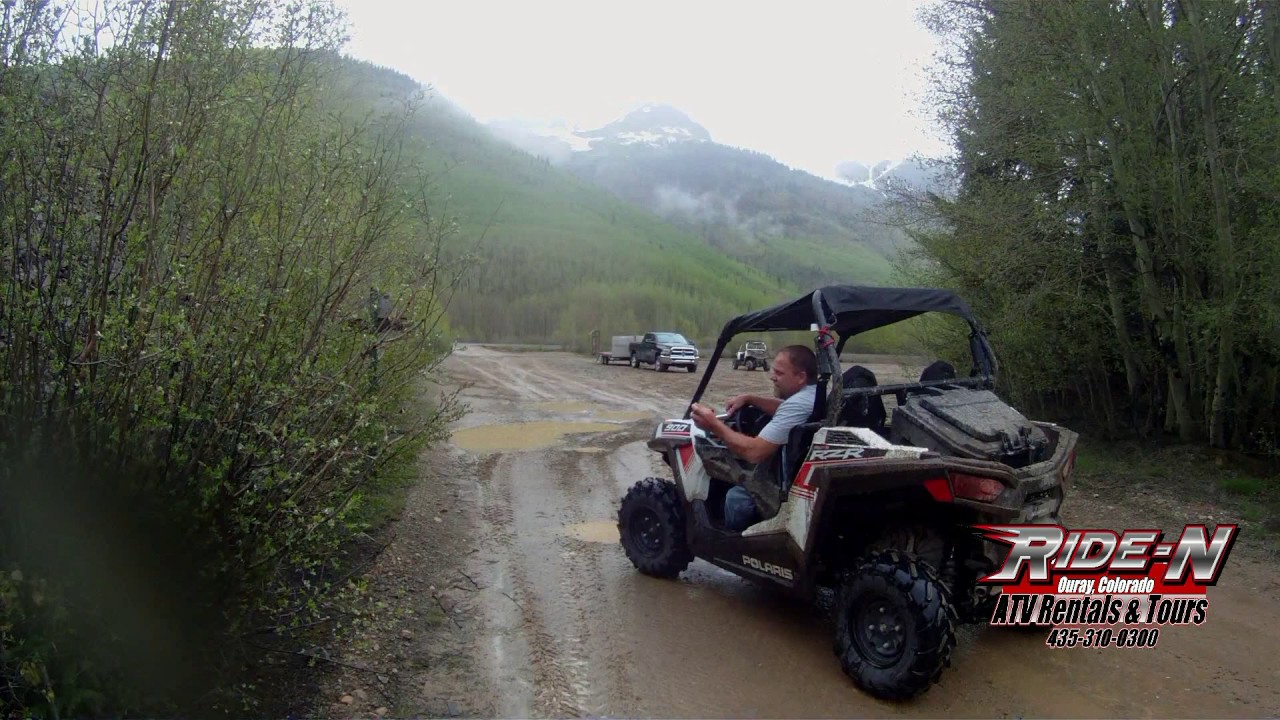 Ride-N Adventures, Fat Man Races RZR up Corkscrew Gulch - YouTube