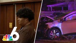 15-year-old  pleads guilty in 2024 crash that killed 3 women from same family