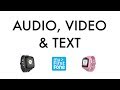 MAKING AUDIO - VIDEO CALLS & SENDING TEXT - myFirst Fone of OAXIS