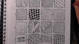 Zentangle 43 Heartstrings