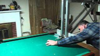 Pool Cue Robot For Testing Cues