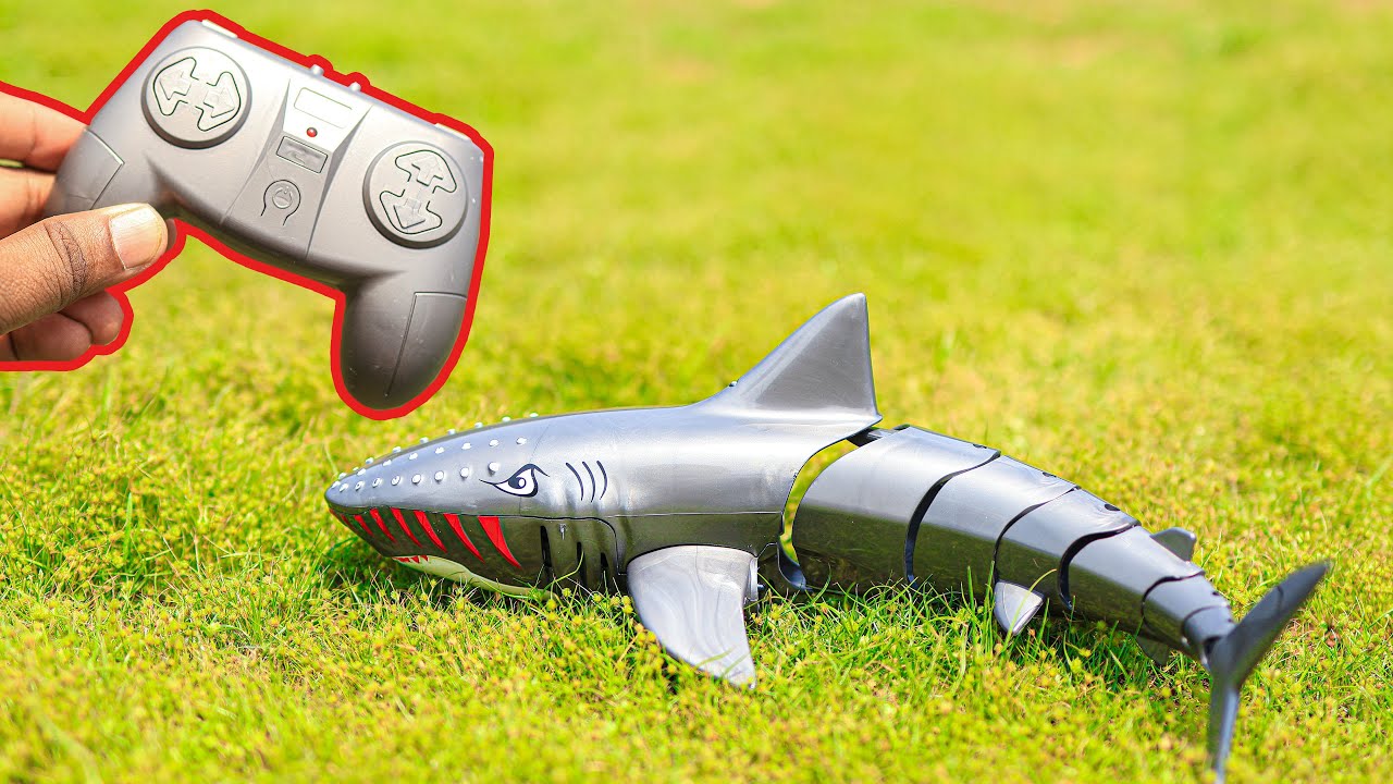 RC Water Dolphin Fastest Fish Unboxing & testing Unbox corner