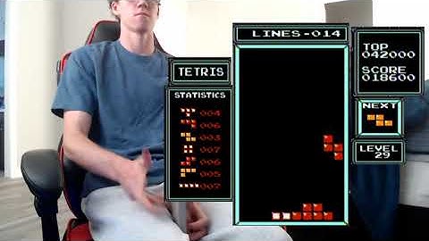 NES Tetris: 25 Lines Rolling (Former PB)