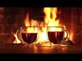 🔥10 HOURS Hot Cup of Tea By The Cozy Relaxing Fireplace Sounds Ambience