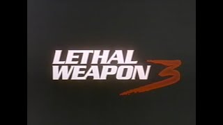 "Lethal Weapon 3" (1992) VHS Movie Trailer