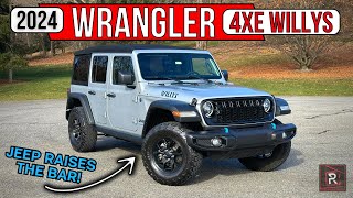 The 2024 Jeep Wrangler Willys 4xe Is An Electrified Heritage Rich American Off-Road Vehicle