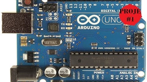 ARDUİNO PROJE 1| YÜRÜYEN IŞIKLAR (S4A)