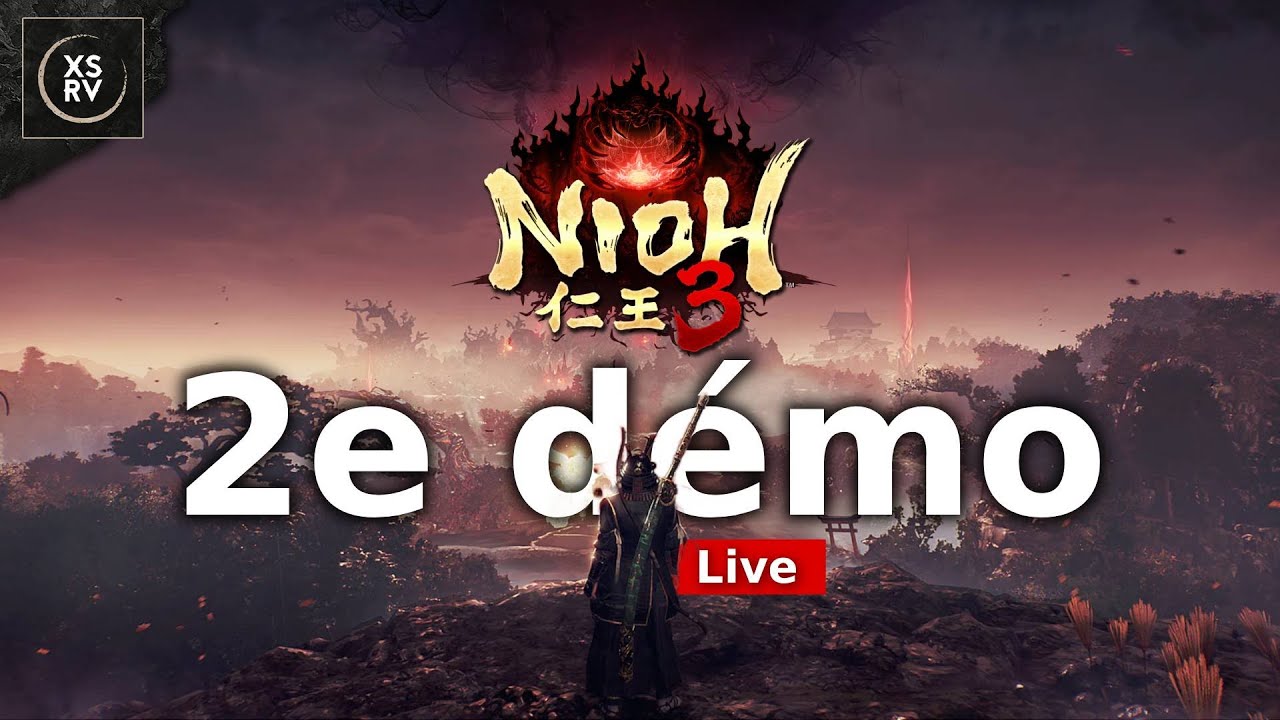 La nouvelle démo de Nioh 3 m'a convaincu, c'est pas mal du tout ! Mon avis à la fin de la vod.