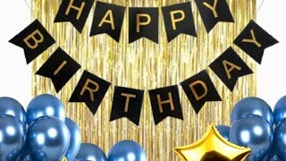 10 Balloon Decoration Ideas At Home For Birthday #balloondecoration @komallparth