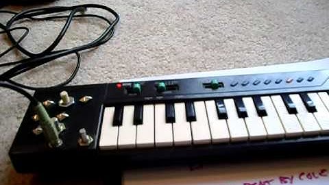 circuit bent CASIO PT-10