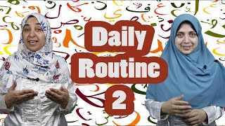 Learn Arabic - Conversation Course For Beginners Daily Routine