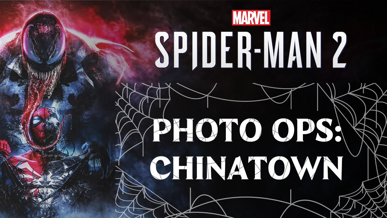 CHINATOWN | ALL PHOTO OPS | MARVEL'S SPIDERMAN 2 WALKTHROUGH [4K 60FPS]