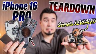 iPhone 16 Pro Teardown - EVERYTHING That's New!
