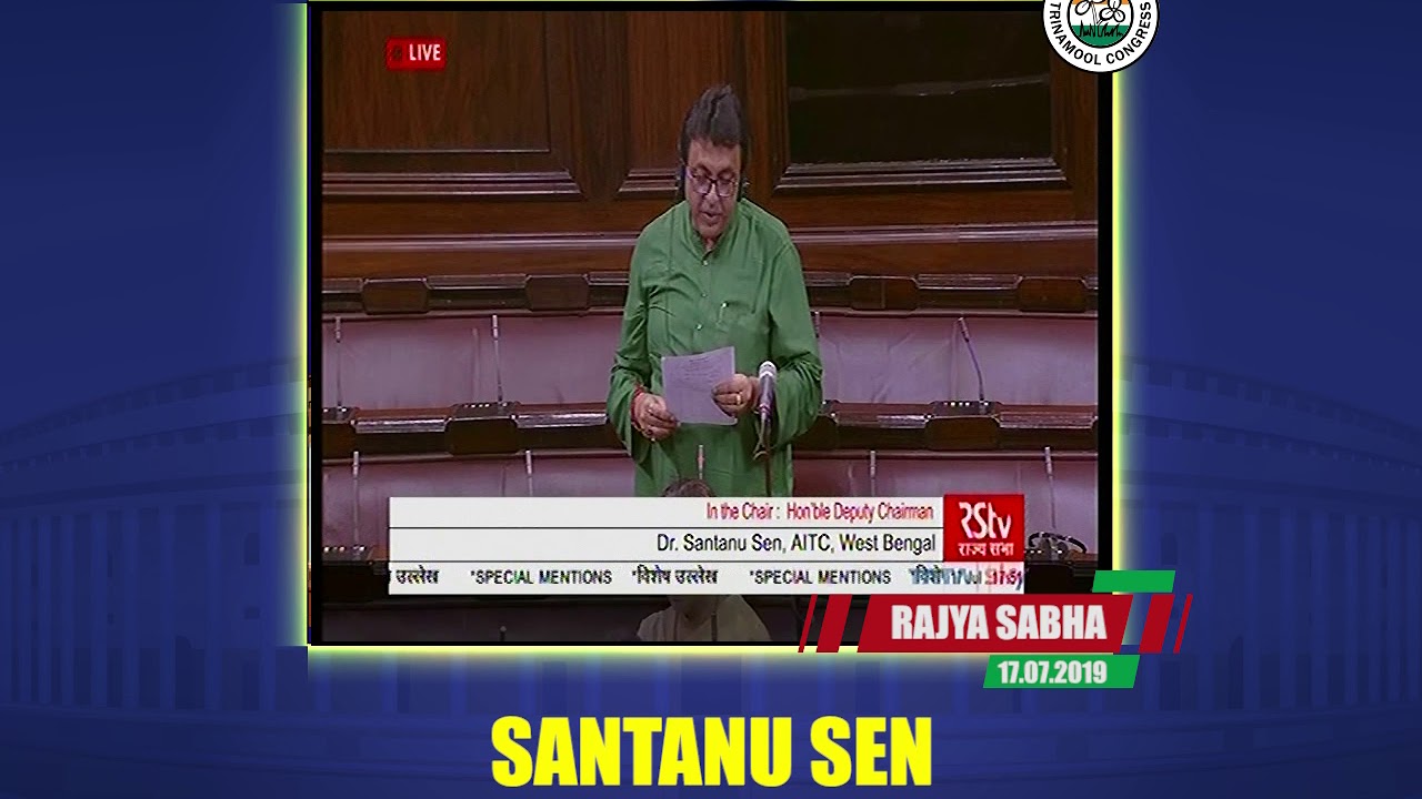 Dr Santanu Sen makes a Special Mention on proper implementation of COTPA