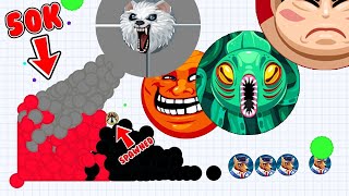 AGAR.IO - FUNNY CORNER TROLLING AND EPIC CLIPS 🔥