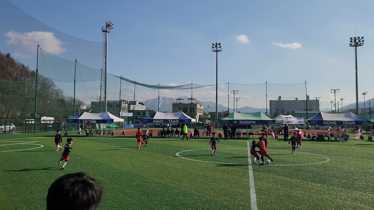 제6회 청춘양구 유소년 드림풋볼 페스티벌 예선4경기 후반전 강남주니어 U8 vs PEC RED (26.03.07)