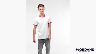 Tultex 246 - Fine Jersey Ringer T-Shirt