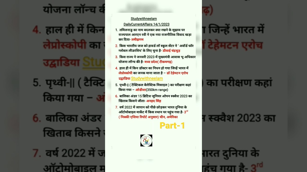 #currentaffairsdaily