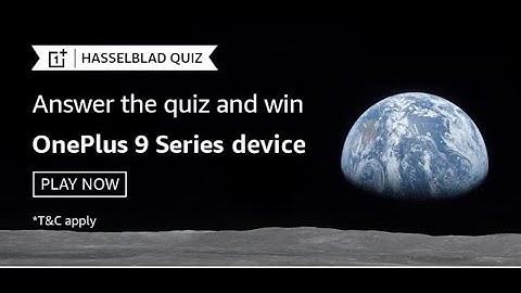 Amazon Oneplus Hasselblad Quiz Answers Today Win OnePlus 9 Series