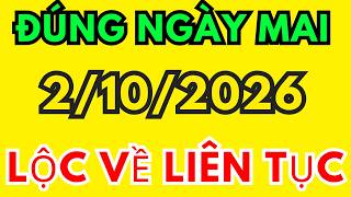 Tử Vi Ngày Mới 2/10/2026 Biết Trước Con Giáp ĐƯỢC LỘC TRỜI BAN, CỰC ĐỎ, ĐÓN TIN LÀNH