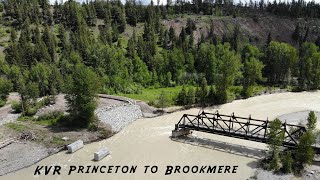KVR Princeton to Brookmere by Bike | Assessing the Damage (BC, Similkameen)