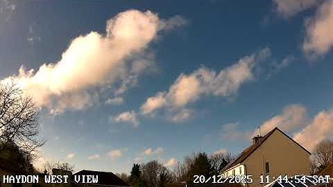 HAYDON WEST CLOUD TIMELAPSE 20122025
