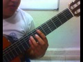 Una mañana tutorial guitarra