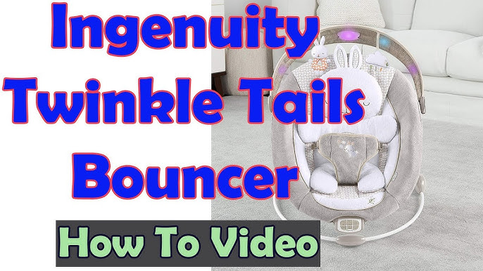 Ingenuity Transat balancelle bébé InLighten Bouncer™ Twinkle Tails™