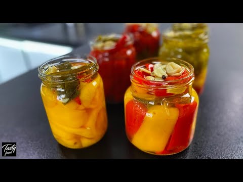 МАРИНОВАННЫЙ ПЕРЕЦ В МАСЛЕ на Зиму! Вкусный и проверенный годами рецепт!