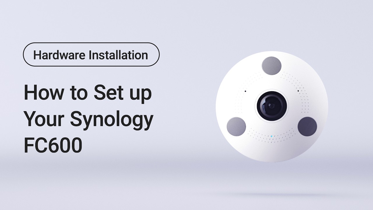 How to Set up Your FC600 (Hardware Installation) | Synology