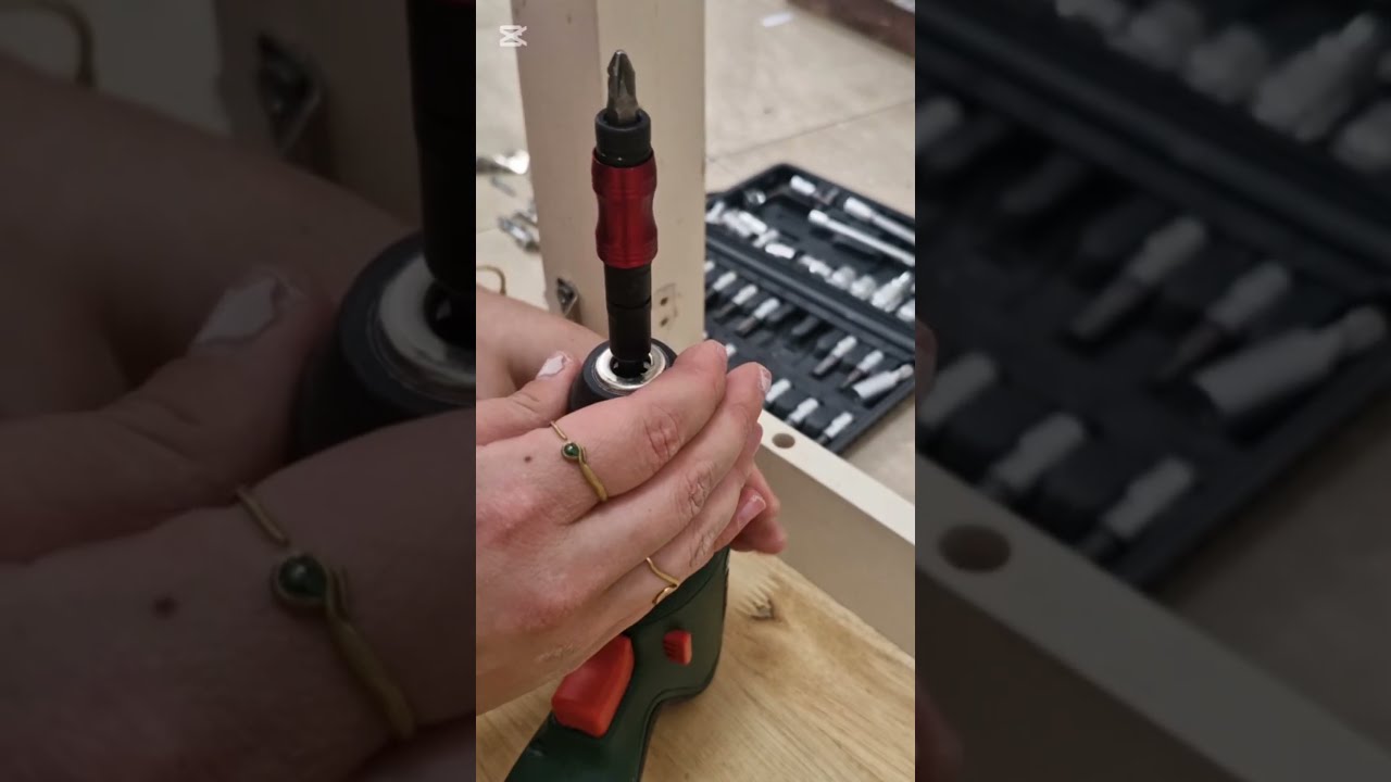 תיקון רגל של שולחן מעץ ⚒️ #הנדיוומן #ירושלים #diy #עשהזאתבעצמך #כליעבודה #עץ #מקדחה #דבק #תוקן #יציב