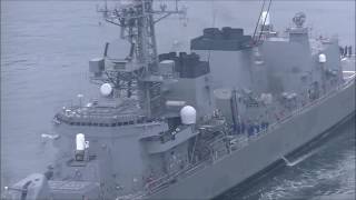 海上自衛隊in来島海峡 2016秋 護衛艦さざなみ