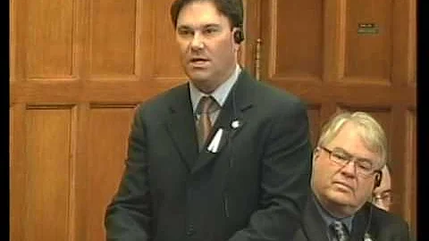 Don's Inaugural Speech in the House of Commons