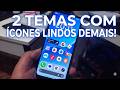 2 TEMAS com ICON PACKS Lindos Demais para o seu Xiaomi! (HyperOS)