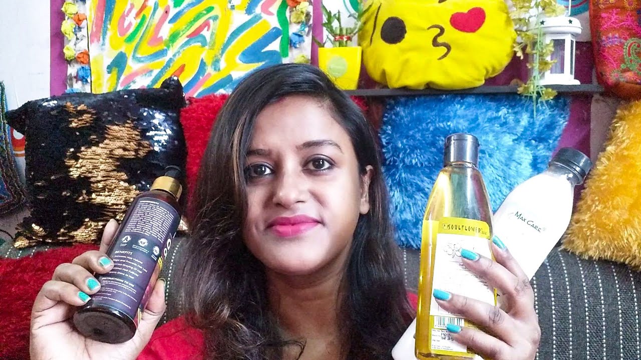 My Favorite Hair Oils I Max care, Soulflower, Jovees etc I Coconut Oil ,Olive Oil, Onion Hair