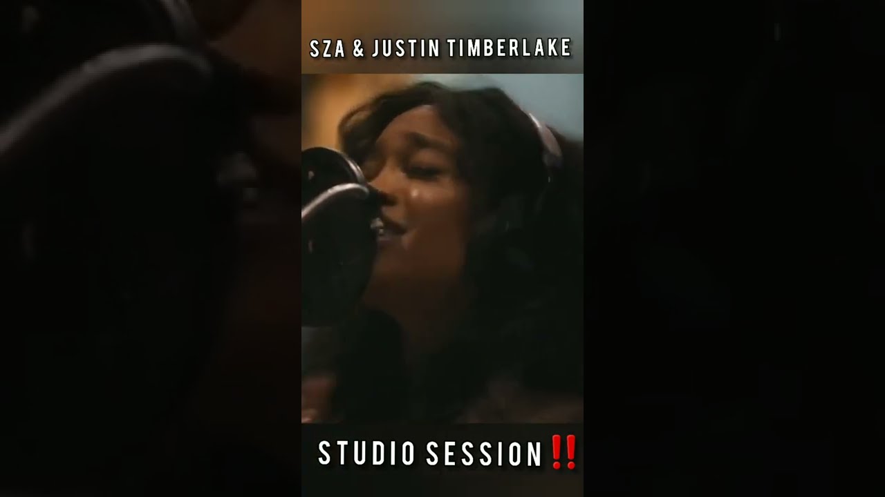 Justin Timberlake Sza The Other Side Studio Session 