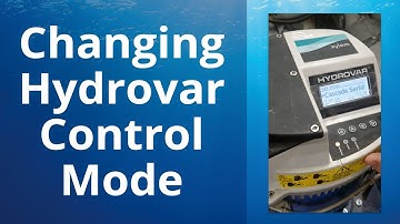 Changing a Hydrovar Control Mode