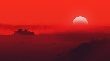 Apocalyptic Ambience: Red Desert With Howling Winds & Dark Sad Music