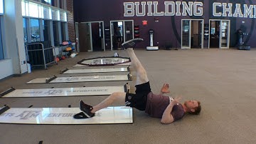 Slideboard Single Leg Hamstring Curl