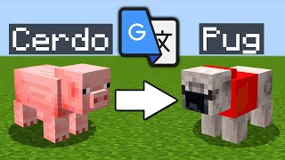 Traduje 300 Veces TODOS los MOBS de MINECRAFT