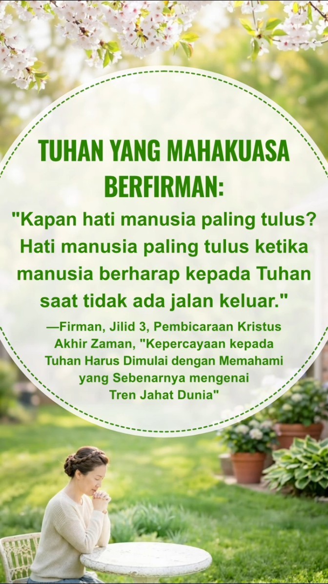 Tenangkan Dirimu di Hadapan Tuhan dan Bacalah Firman-Nya untuk Mendekat kepada-Nya