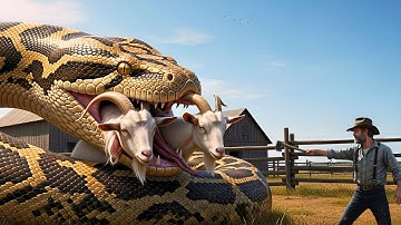 Giant Python Attacks Goat Farm – You Won’t Believe What Happens!