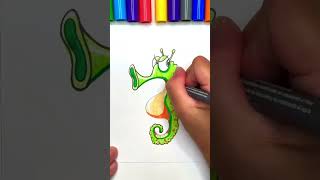 How To Draw A hippocampus|如何画海马|可爱|cute|卡通鱼|cartoon How To Draw A hippocampus|如何画海马|可爱|cute|卡通鱼|cartoon