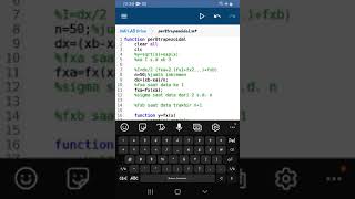 Integral methods: trapezoidal, simpson, trapz, quad, and double integral case using Matlab screenshot 5