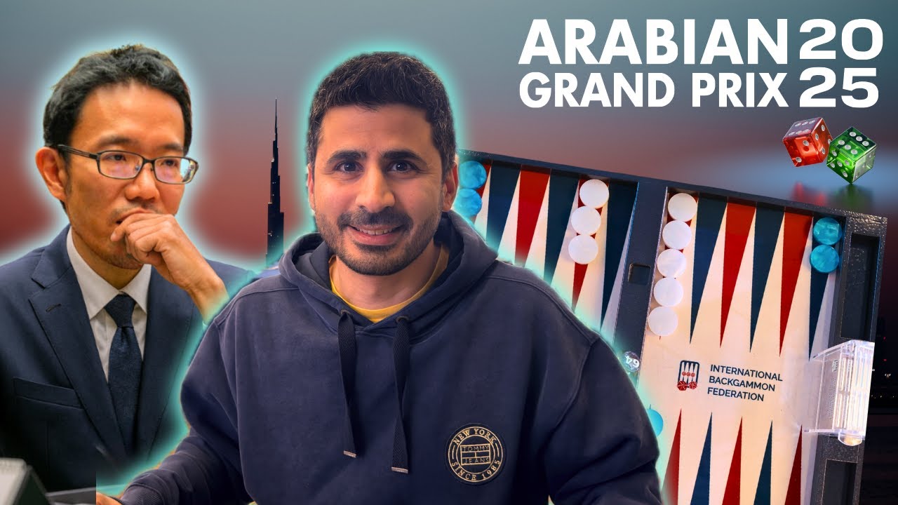 Backgammon Arabian Grand Prix 2025 ▸ Mochy 🇯🇵 vs 🇹🇷 Umur Aras