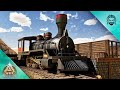 I finally made a train  ark scorched earth e18