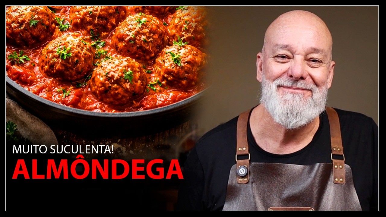 ALMÔNDEGA DE CARNE MOÍDA: A RECEITA MAIS SIMPLES E DELICIOSA DO CANAL!