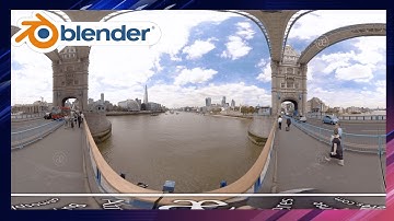 How to make tiny planets effect in blender!